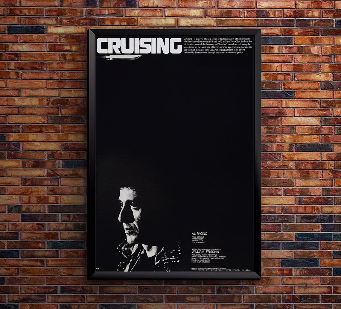 Cruising 1980 - Al Pacino - Japan - Classic Movie Poster
