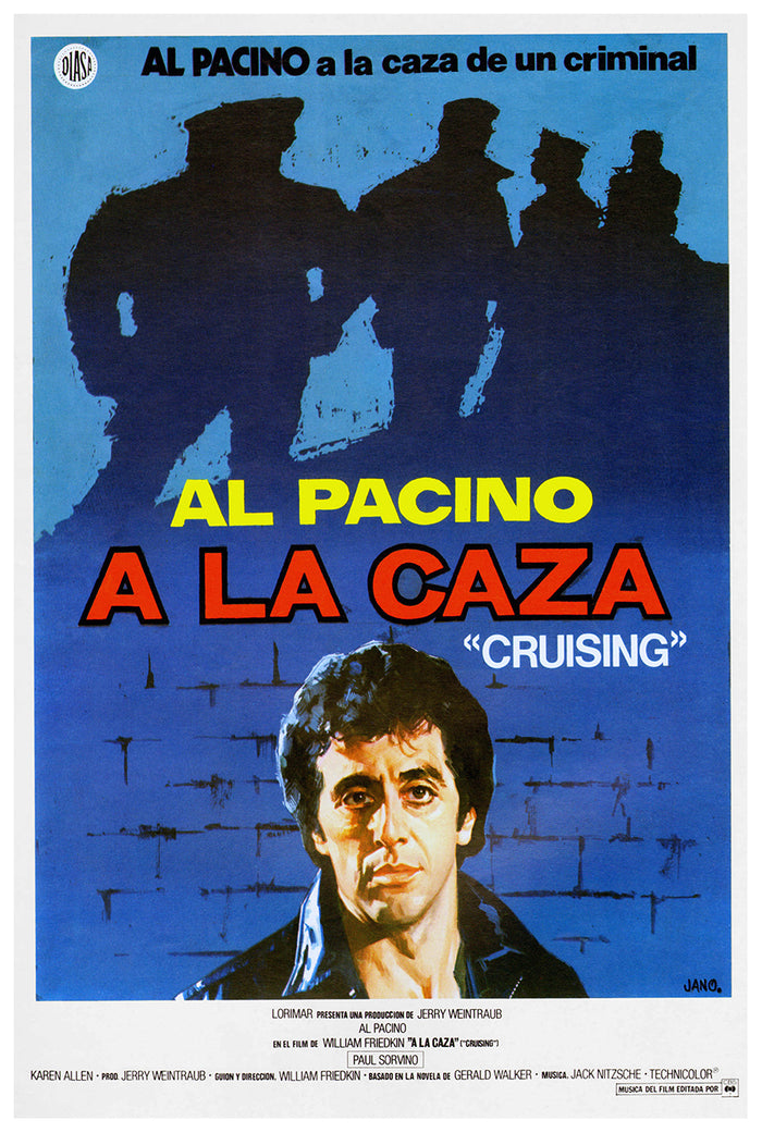 Cruising 1980 - Al Pacino - Spain - Classic Movie Poster