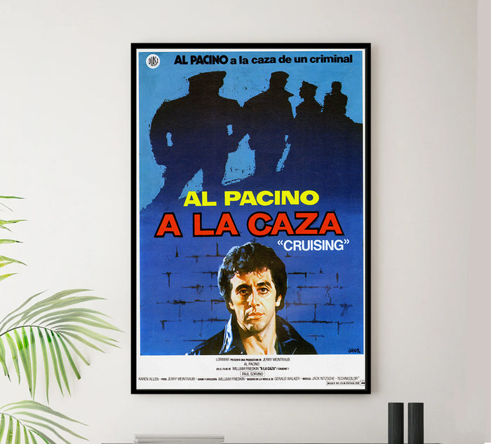 Cruising 1980 - Al Pacino - Spain - Classic Movie Poster
