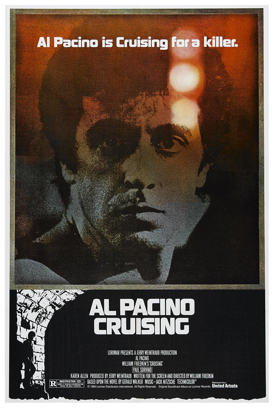Cruising 1980 - Al Pacino - US - Classic Movie Poster