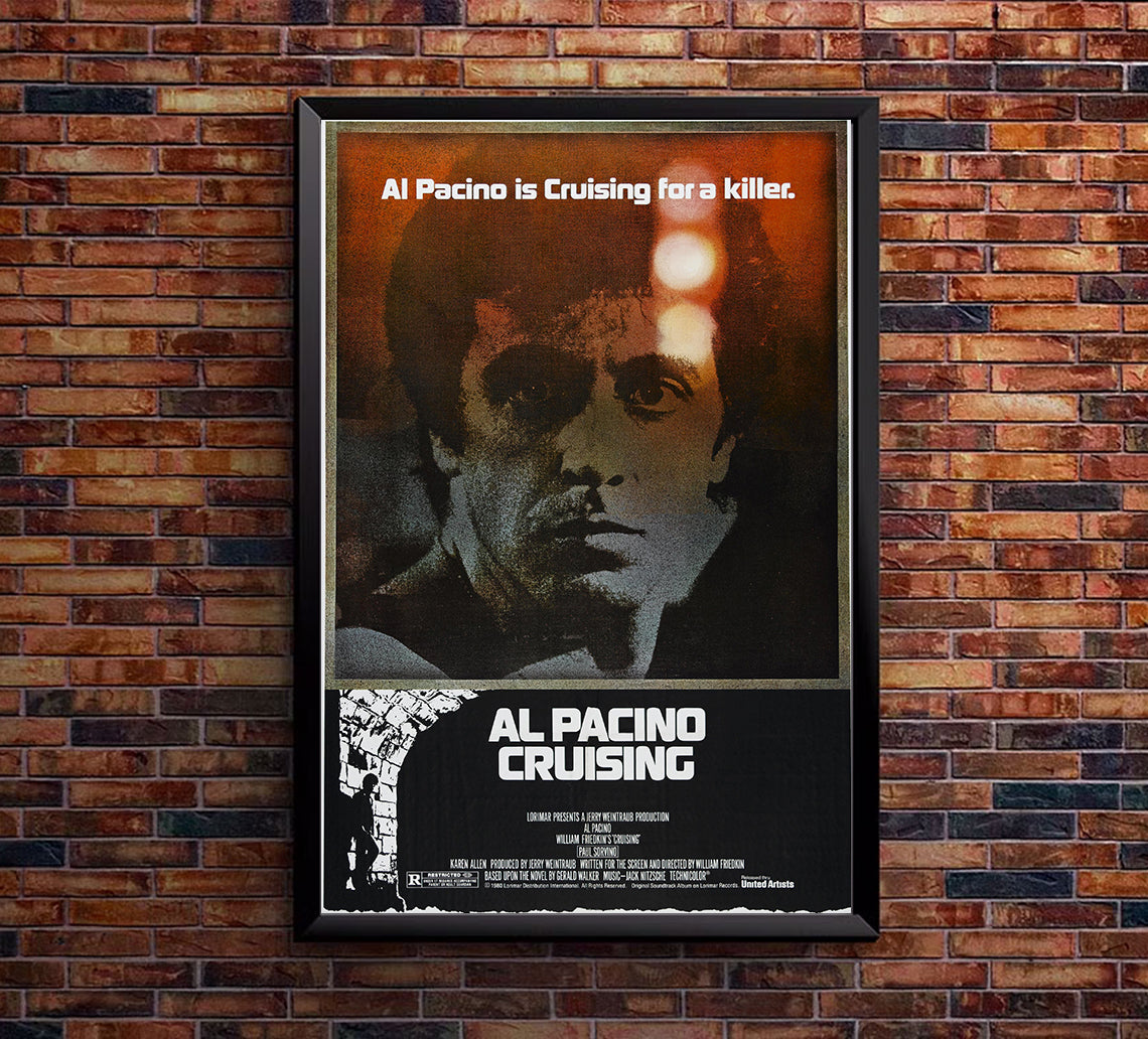 Cruising 1980 - Al Pacino - US - Classic Movie Poster