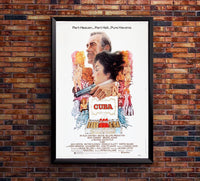 Cuba 1979 - Sean Connery - Vintage Classic Movie Poster