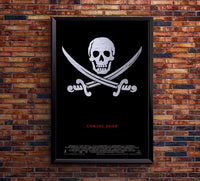 Cutthroat Island 1995 - Teaser - Vintage Pirate Classic Movie Poster