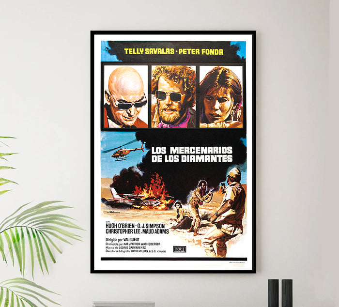 Killer Force - 1976 - Spanish - Vintage Movie Poster