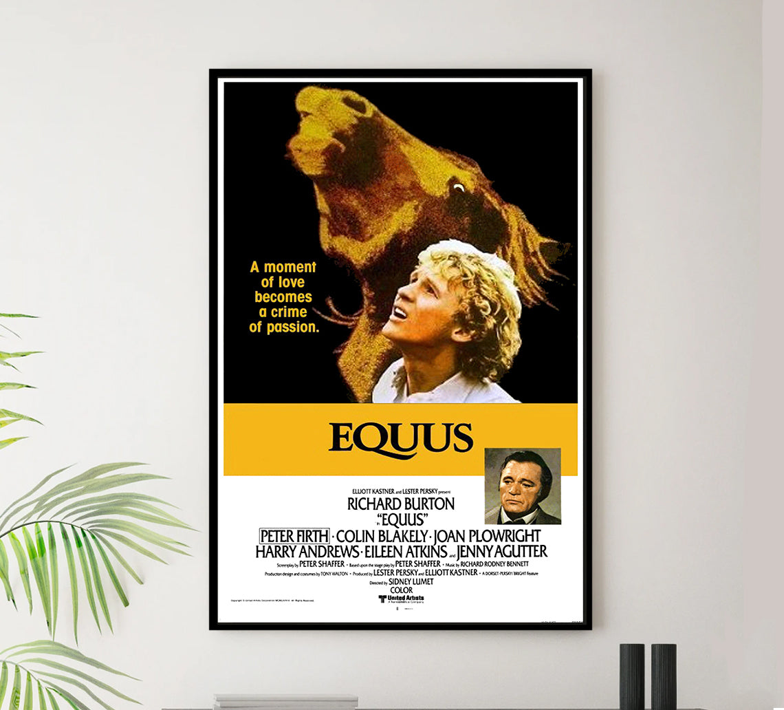 Equus 1977 - Richard Burton - UK - Classic Movie Poster