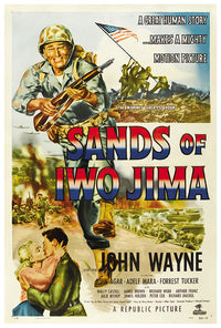 Sands of Iwo Jima - John Wayne - 1950 - Movie Poster