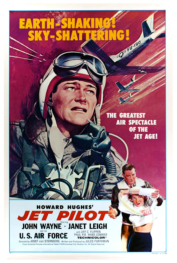 Jet Pilot - John Wayne -  1957 - Movie Poster