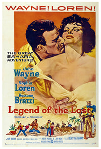 Legend of the Lost - John Wayne - 1957 - Movie Poster