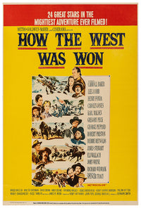 How The West Was Won - 1962 - Movie Poster