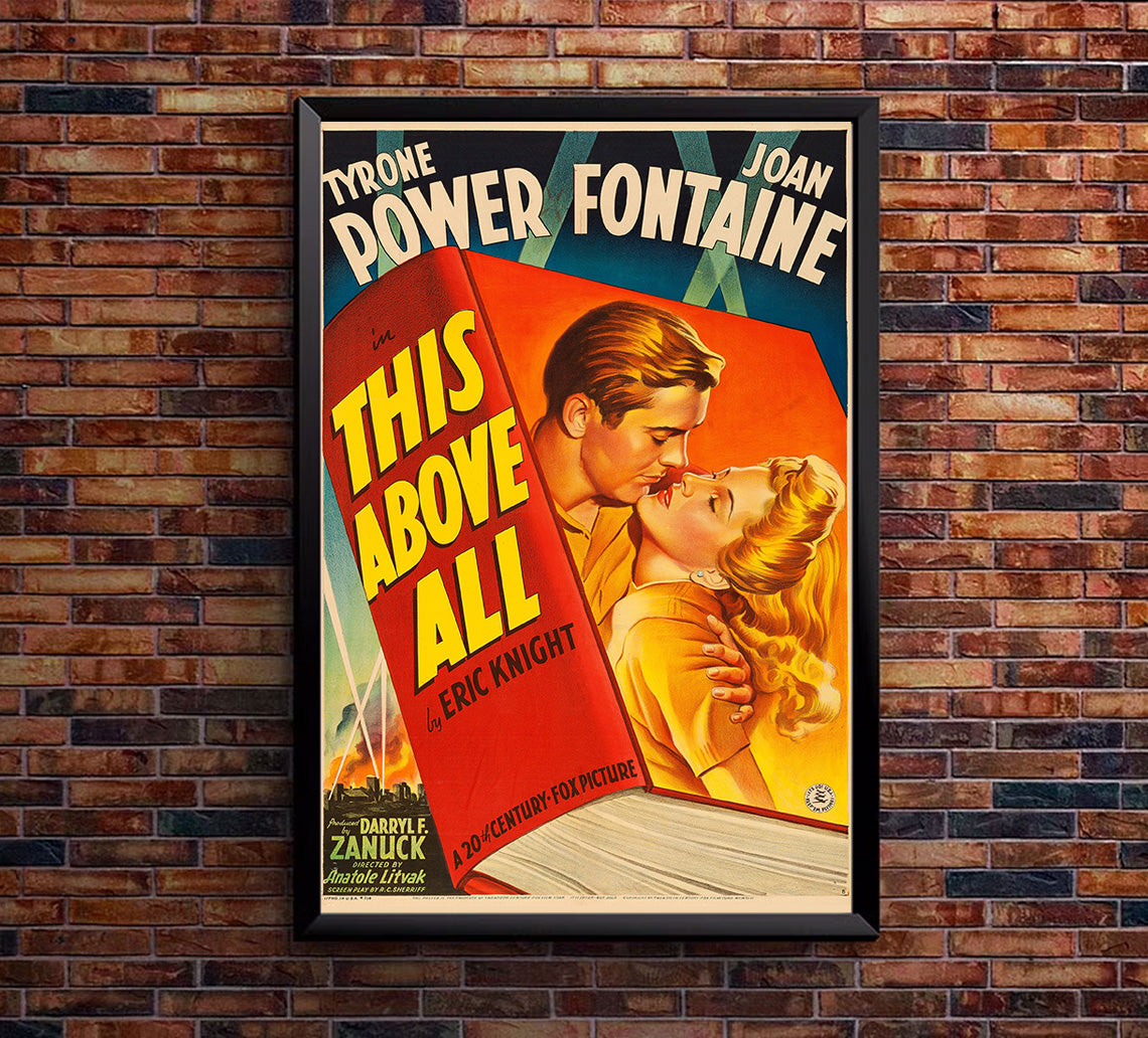 This Above All - 1942 - WW2 - Movie Poster