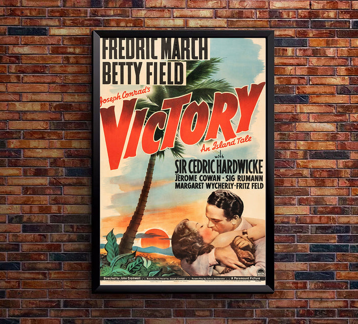 Victroy - An Island Tale - 1940 - WW2 - Movie Poster