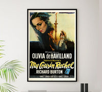 My Cousin Rachel 1952 - Richard Burton - US - Classic Movie Poster
