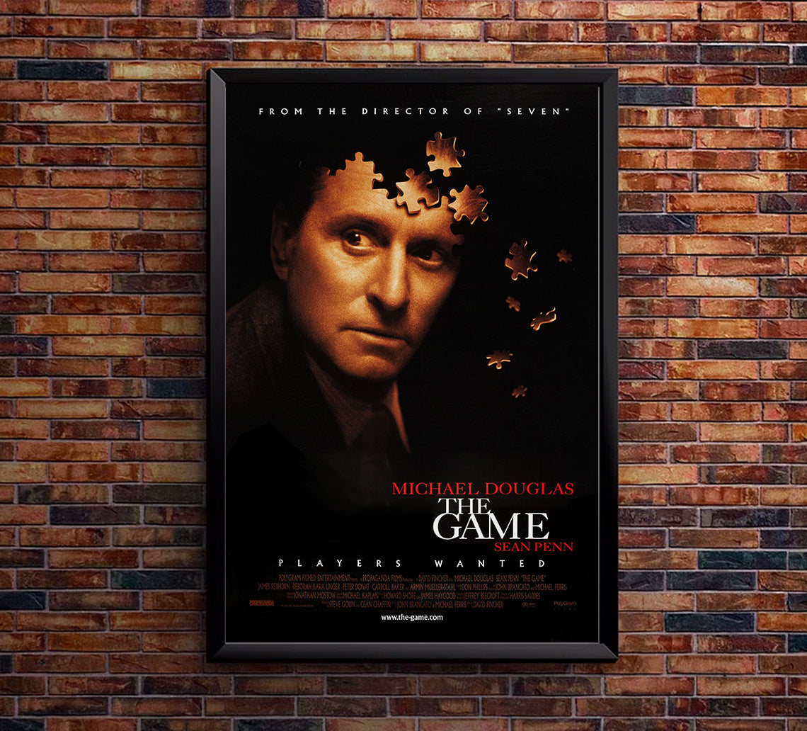 The Game 1997 - Michael Douglas - US - Classic Movie Poster