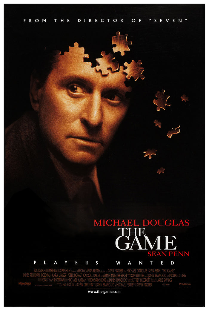 The Game 1997 - Michael Douglas - US - Classic Movie Poster