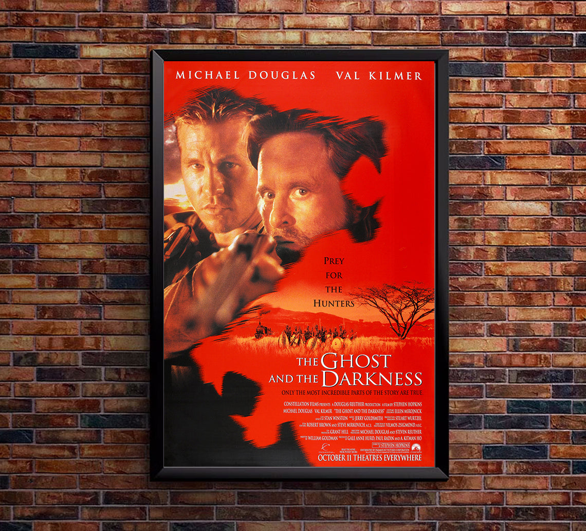 The Ghost And The Darkness 1996 - Michael Douglas - US 3 - Classic Movie Poster