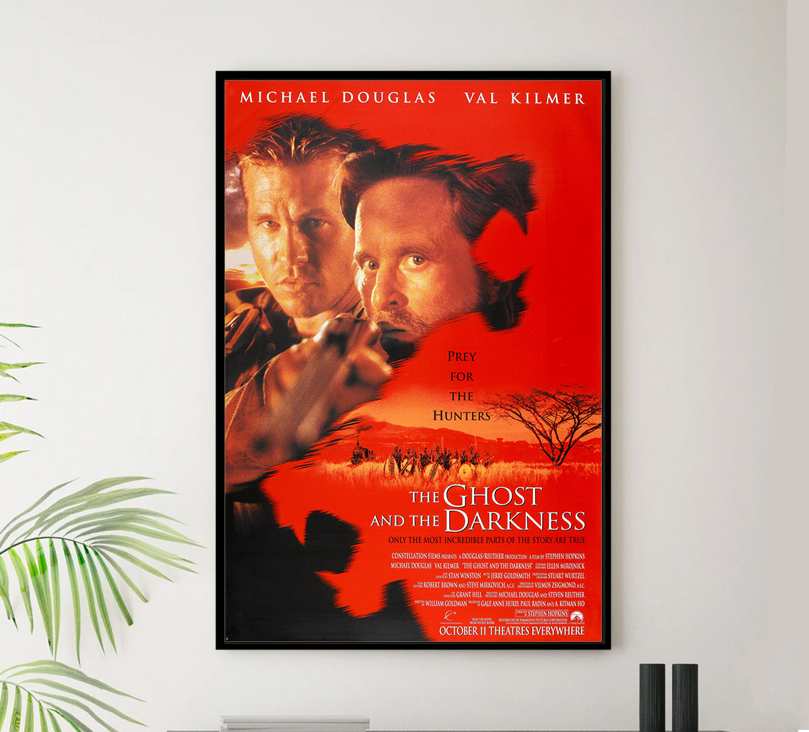 The Ghost And The Darkness 1996 - Michael Douglas - US 3 - Classic Movie Poster
