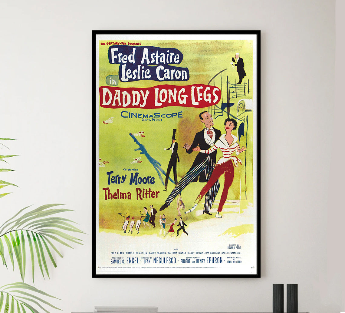 Daddy Long Legs 1955 - US - Classic Movie Poster