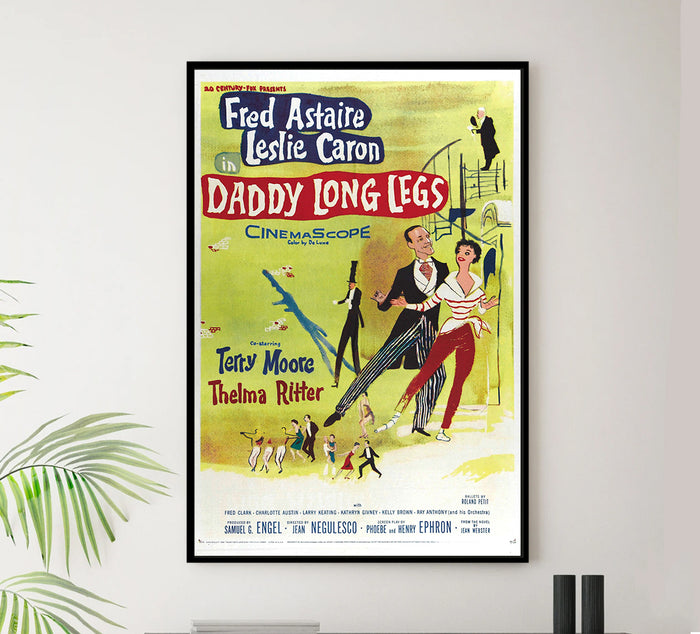 Daddy Long Legs 1955 - US - Classic Movie Poster