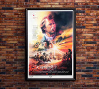 Dances with Wolves 1990 - Thailand - Kevin Costner - Vintage Classic Movie Poster
