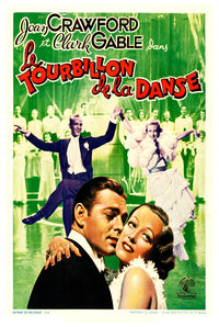 Dancing Lady 1933 - Belgium - Classic Movie Poster