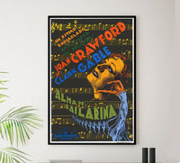 Dancing Lady 1933 - Spain - Classic Movie Poster