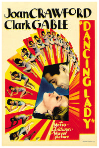 Dancing Lady 1933 - US (2) - Classic Movie Poster