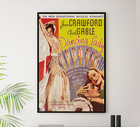 Dancing Lady 1933 - US - Classic Movie Poster