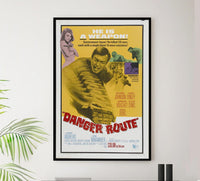 Danger Route 1967 - Vintage Classic Movie Poster