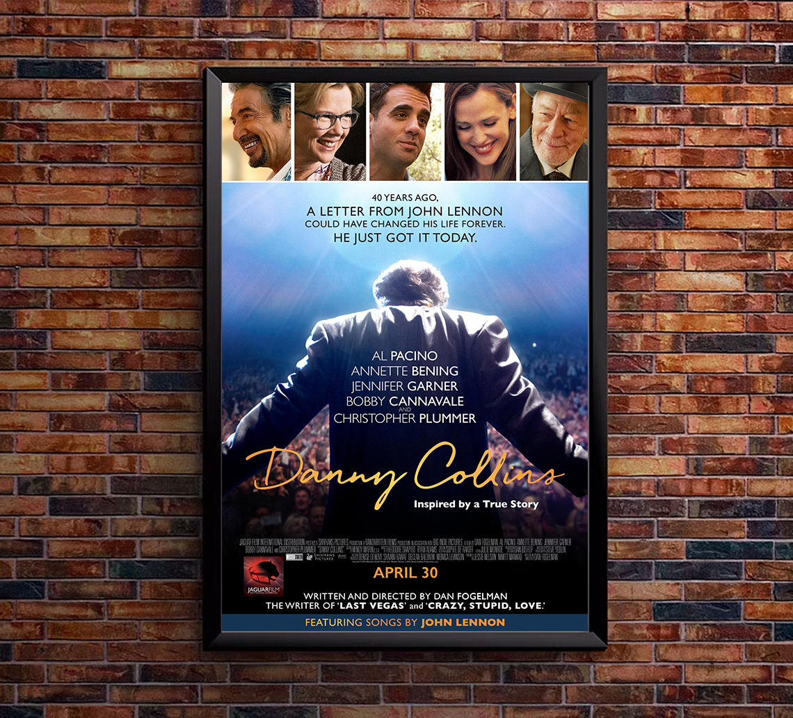 Danny Collins 2015 - Al Pacino - Lebanon - Classic Movie Poster