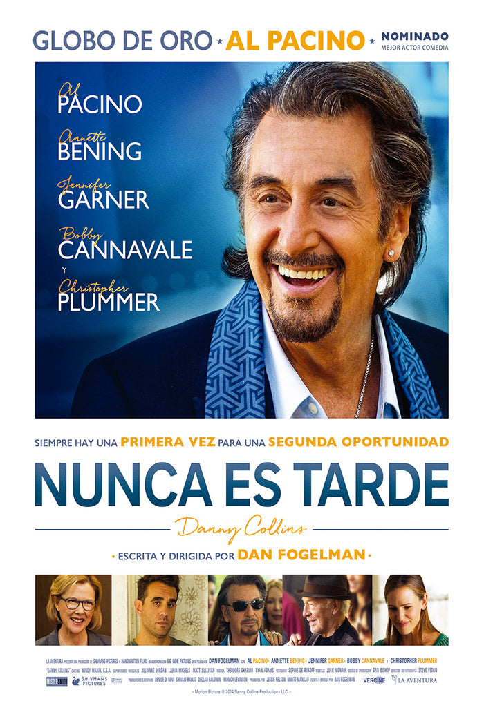 Danny Collins 2015 - Al Pacino - Spain - Classic Movie Poster