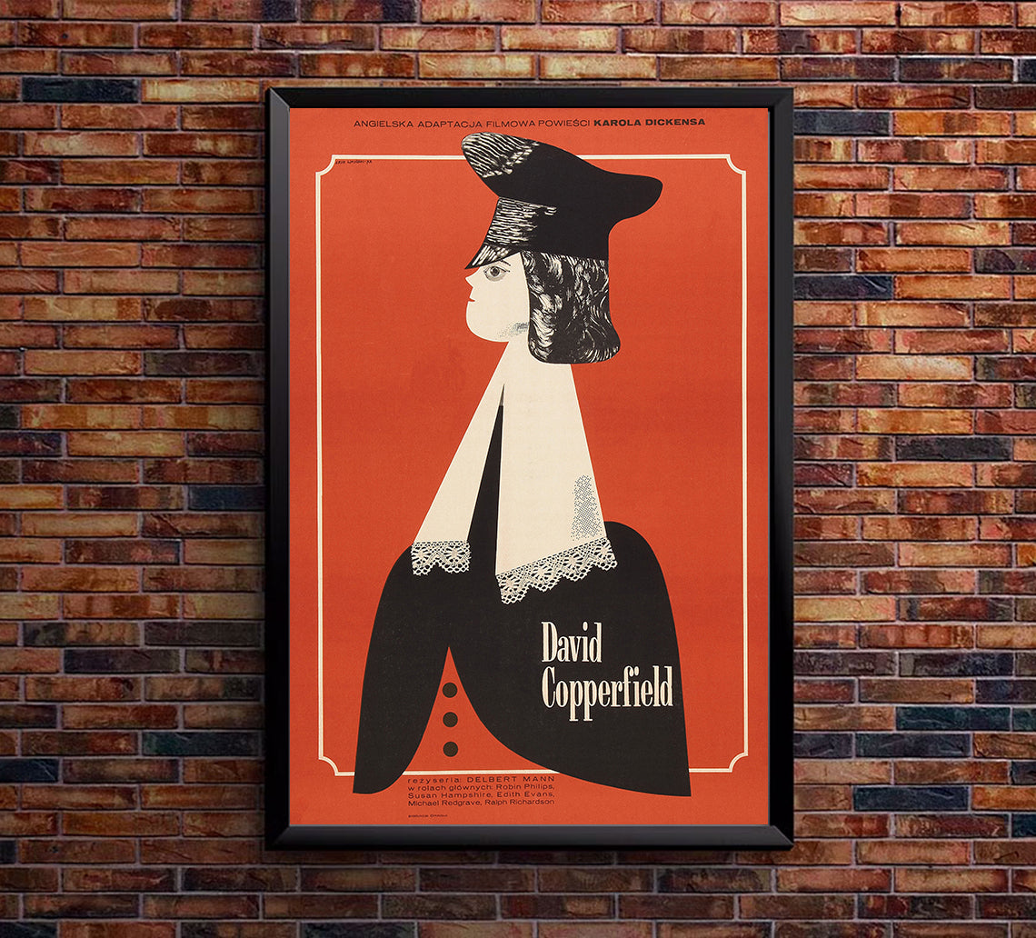 David Copperfield 1969 - Laurence Olivier - Poland - Classic Movie Poster