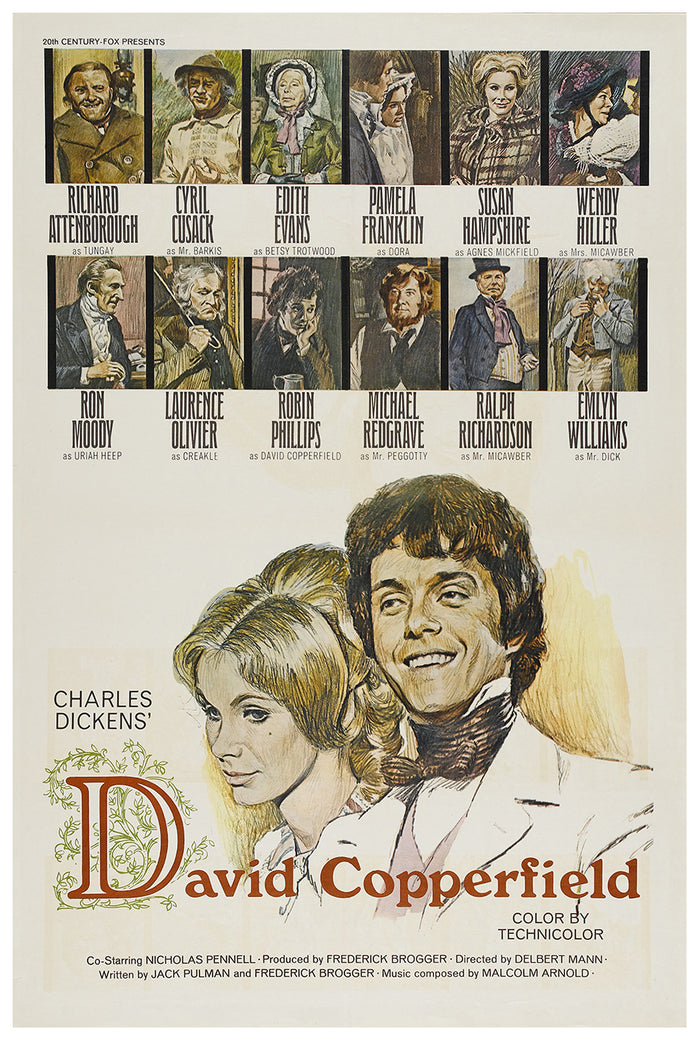 David Copperfield 1969 - Laurence Olivier - US - Classic Movie Poster
