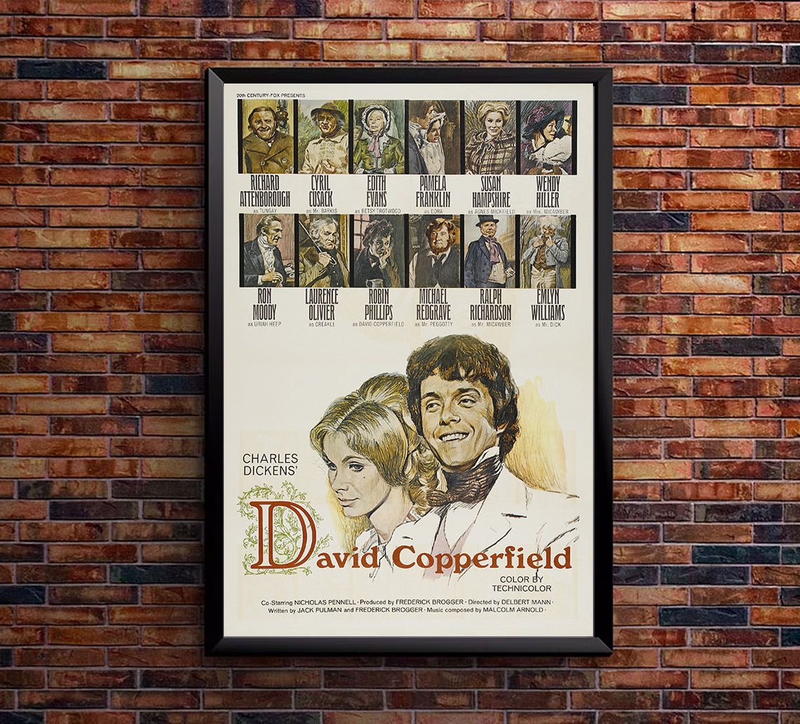 David Copperfield 1969 - Laurence Olivier - US - Classic Movie Poster
