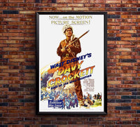 Davy Crockett, King of the Wild Frontier 1955 v1 - Vintage Pirate Classic Movie Poster