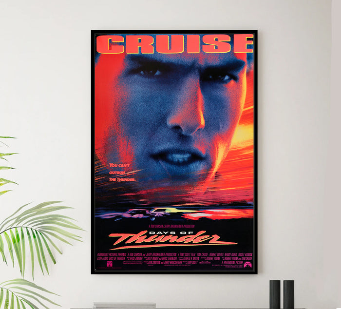 Days of Thunder 1990 - Classic Movie Poster