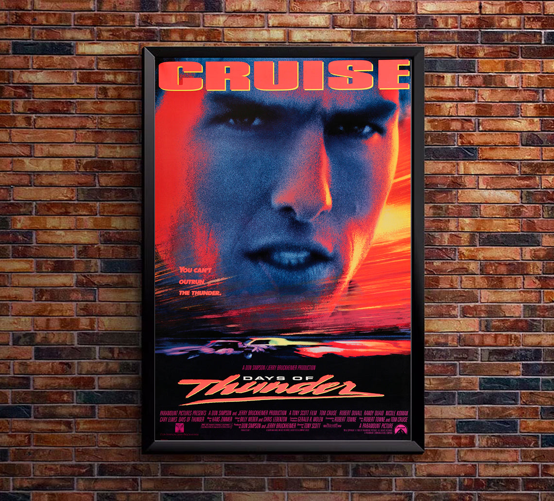 Days of Thunder 1990 - Classic Movie Poster