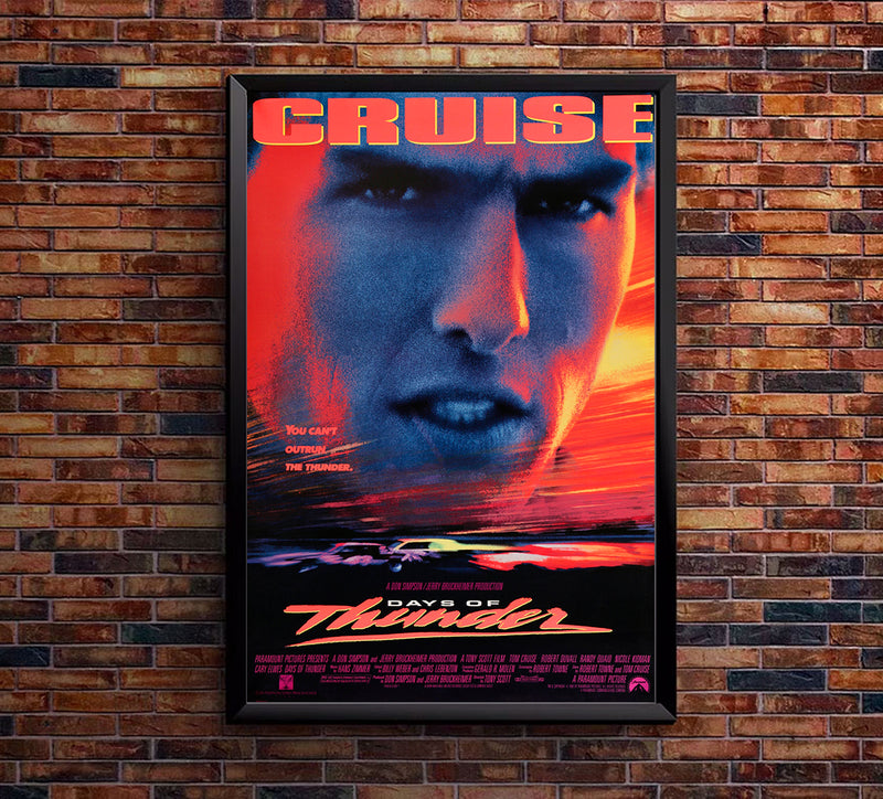 Days of Thunder 1990 - Classic Movie Poster