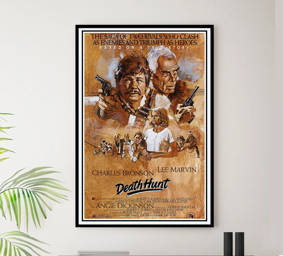 Death Hunt 1981 - Charles Bronson - US - Classic Movie Poster