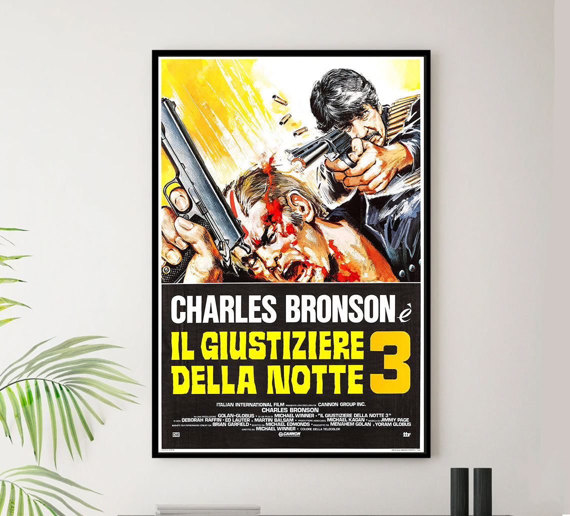 Death Wish 3 1985 - Charles Bronson - Italy (2) - Classic Movie Poster