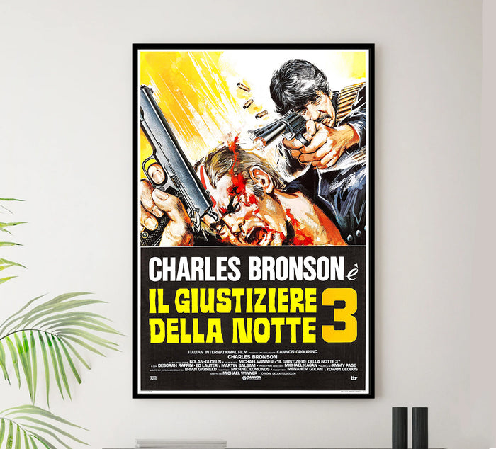 Death Wish 3 1985 - Italy (2) - Classic Movie Poster