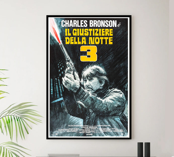 Death Wish 3 1985 - Italy - Classic Movie Poster