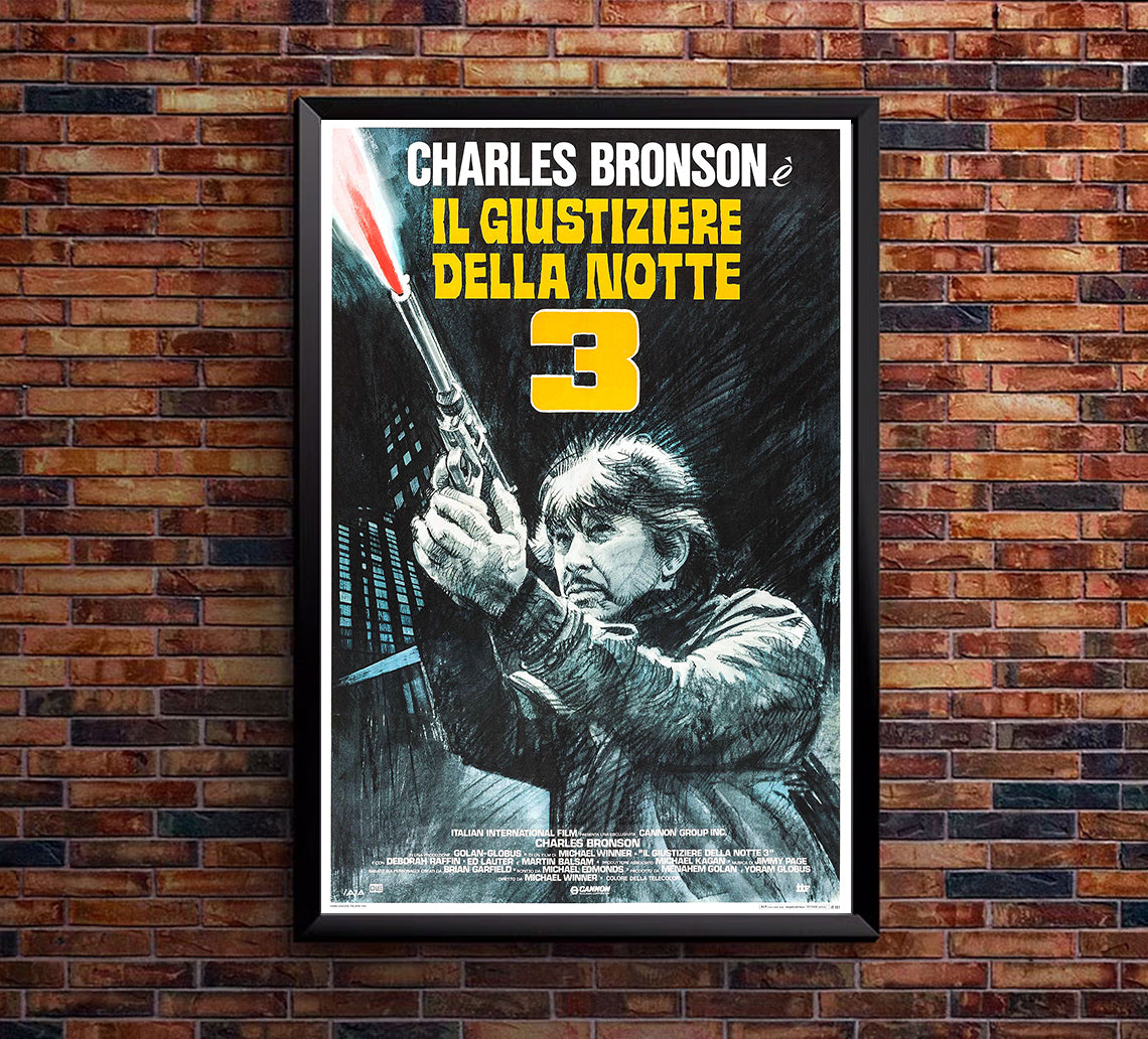 Death Wish 3 1985 - Charles Bronson - Italy - Classic Movie Poster