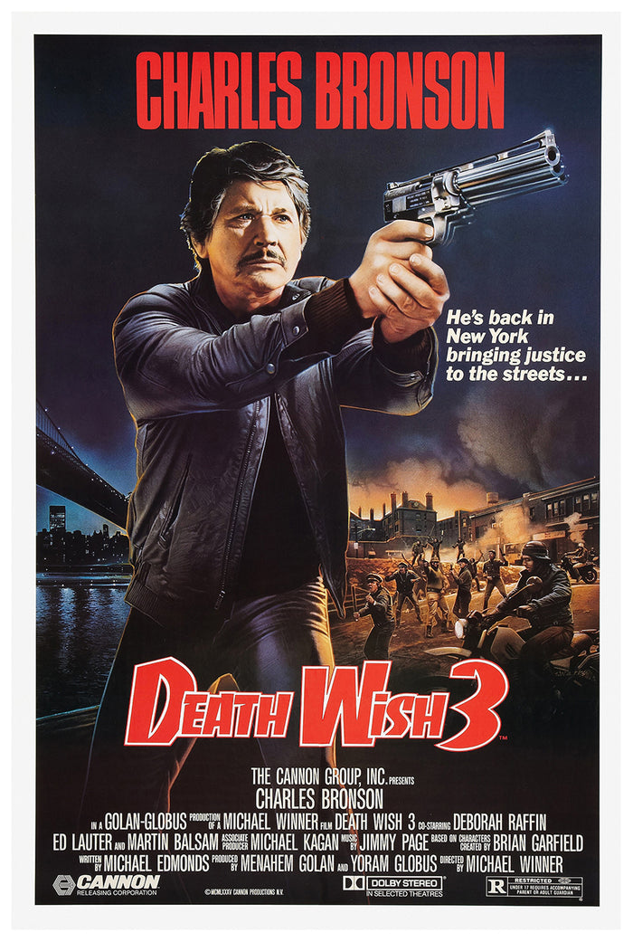 Death Wish 3 1985 - US - Classic Movie Poster