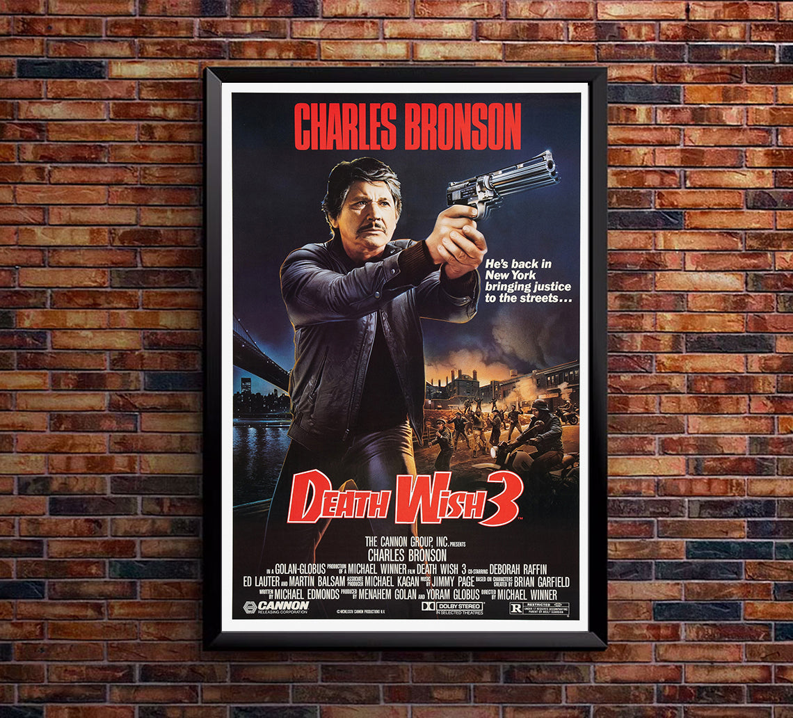 Death Wish 3 1985 - Charles Bronson - US - Classic Movie Poster