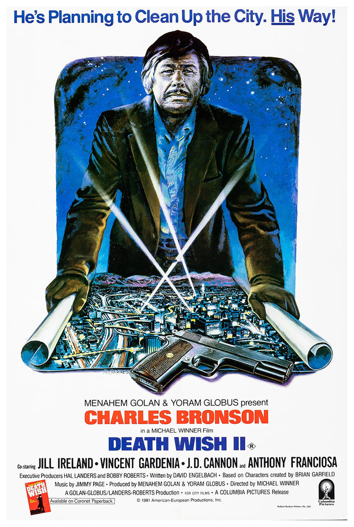 Death Wish II 1982 - Australia - Classic Movie Poster