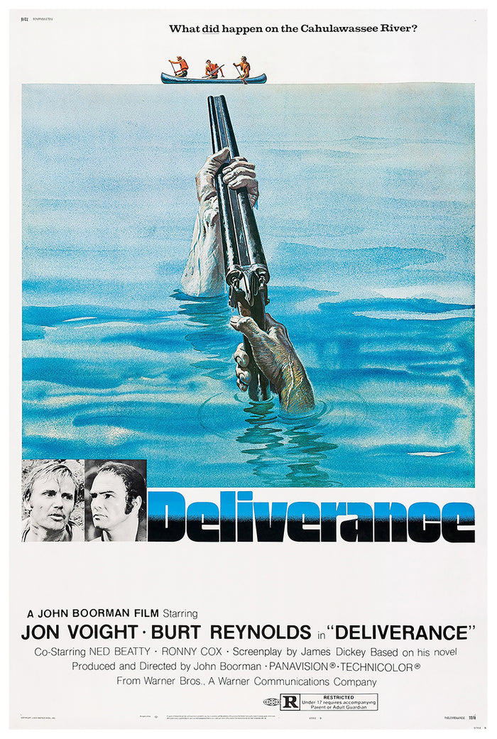Deliverance 1972 v1 - Classic Movie Poster