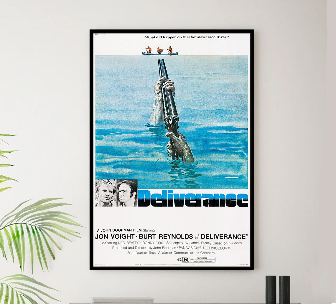 Deliverance 1972 v1 - Classic Movie Poster