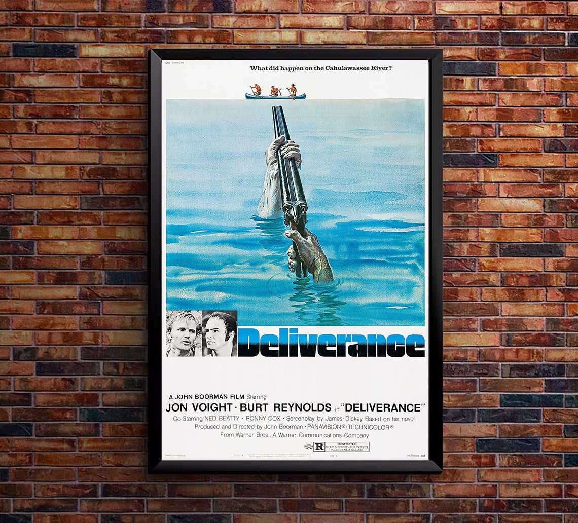 Deliverance 1972 v1 - Classic Movie Poster