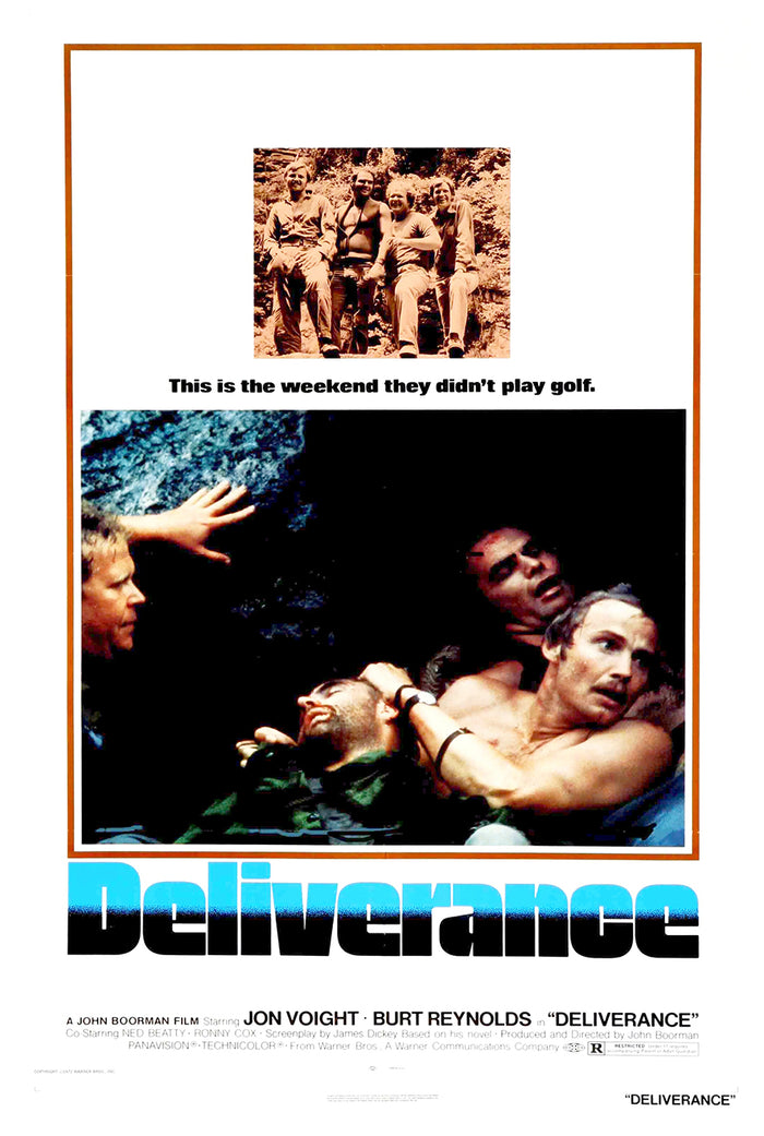Deliverance 1972 v3 - Classic Movie Poster