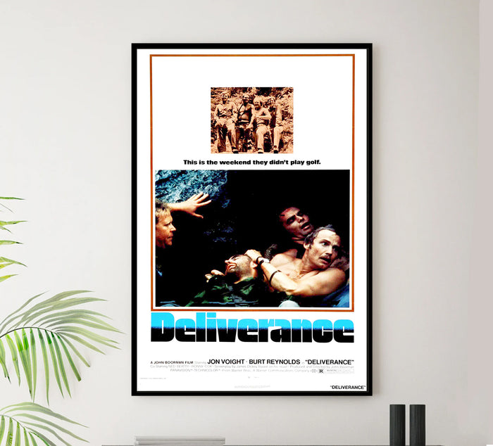 Deliverance 1972 v3 - Classic Movie Poster